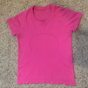 Lululemon Sonic Pink Swiftly tech (race length)